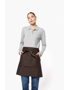 K-KA898-COTTON MID-LENGTH APRON 2